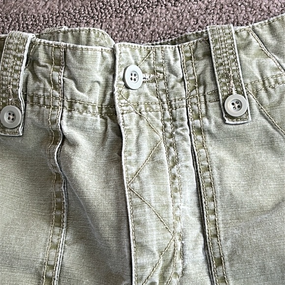 Free People Military Shorts Green Size 0 - Picture 5 of 9